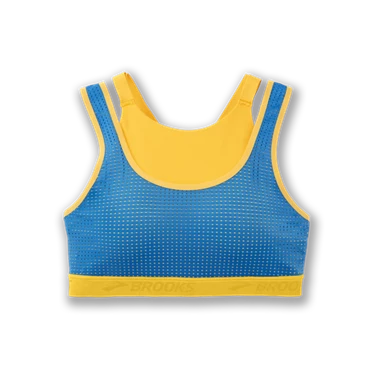 Brooks Drive Mesh Sport Bh Dam Blå | 269-REXHIQ