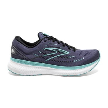 Brooks Glycerin 19 Stabila Löparskor Dam Grå / Svarta / Blå | 548-YRAPLM