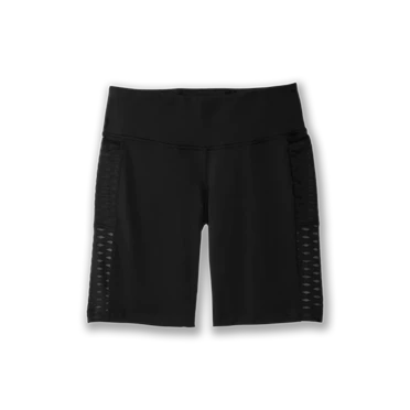 Brooks Greenlight 9" Tight Löparbyxor Dam Svarta | 396-OIRWVU